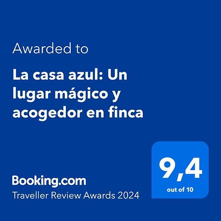 فيلا La Casa Azul De Lua Un Lugar Magico Juncedo المظهر الخارجي الصورة