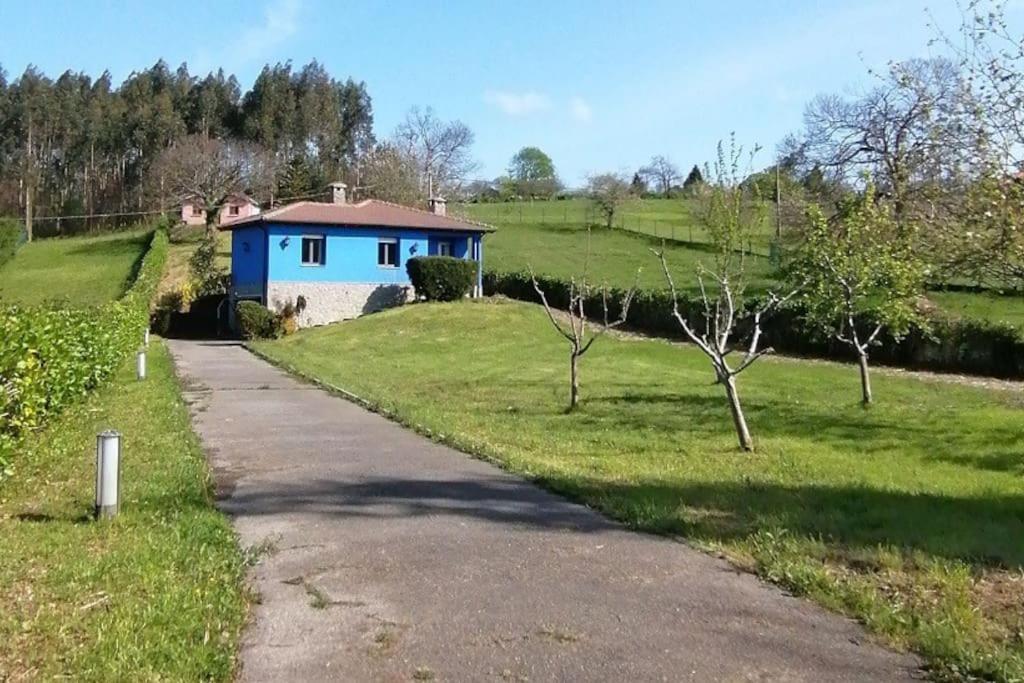 فيلا La Casa Azul De Lua Un Lugar Magico Juncedo المظهر الخارجي الصورة