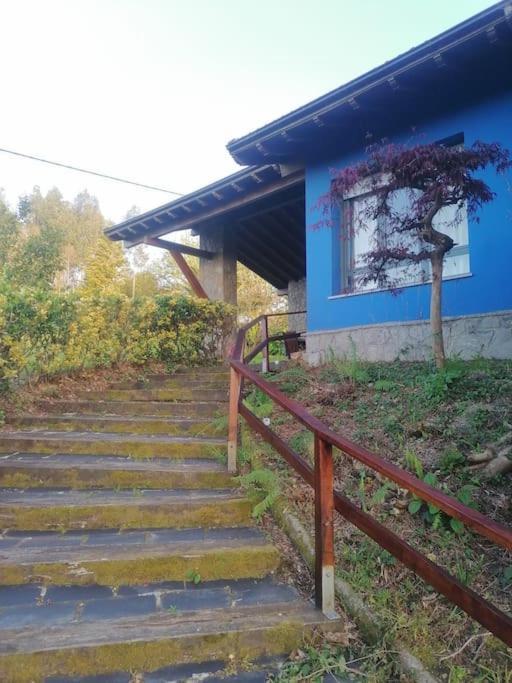 فيلا La Casa Azul De Lua Un Lugar Magico Juncedo المظهر الخارجي الصورة