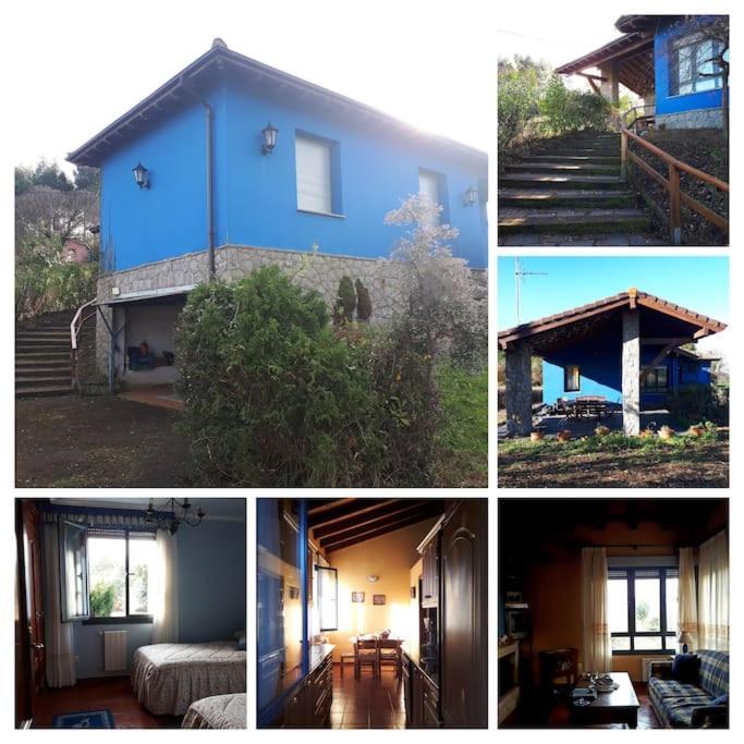 فيلا La Casa Azul De Lua Un Lugar Magico Juncedo المظهر الخارجي الصورة