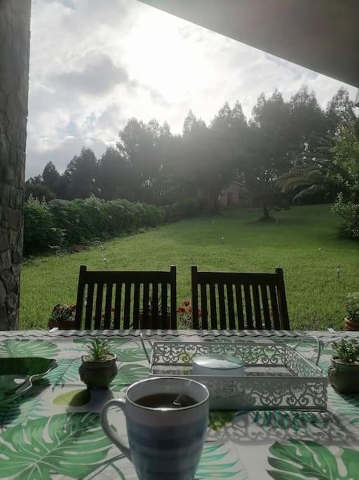 فيلا La Casa Azul De Lua Un Lugar Magico Juncedo المظهر الخارجي الصورة
